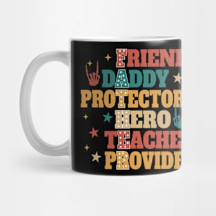 Fathers Day, Dad Definition, Father Friend Daddy Hero Teacher Provider Mug